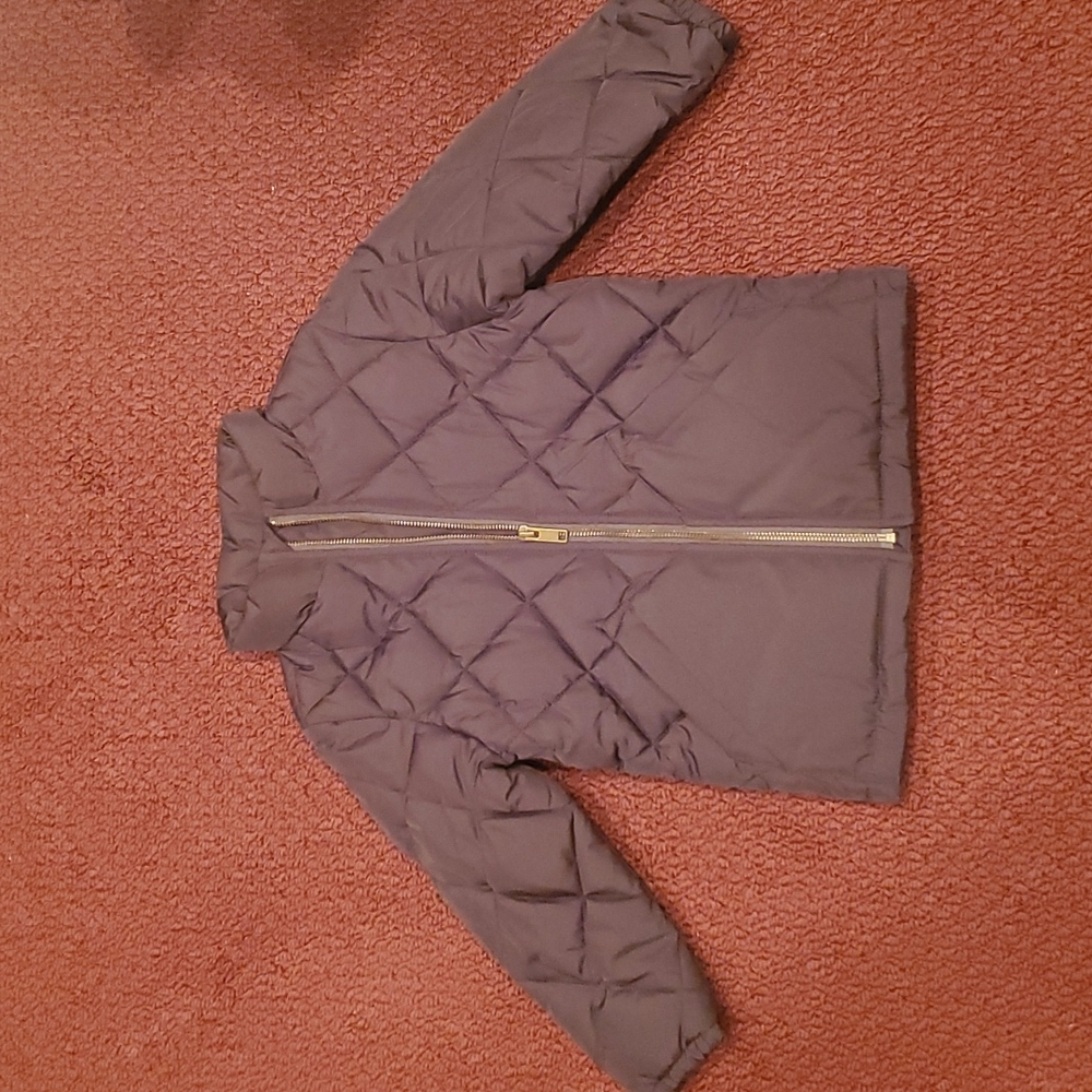 NWT Gap Toddler Black Zip Up Puffer Jacket